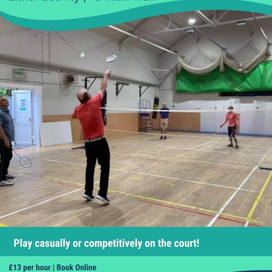 Private Hire Badminton/Pickleball
